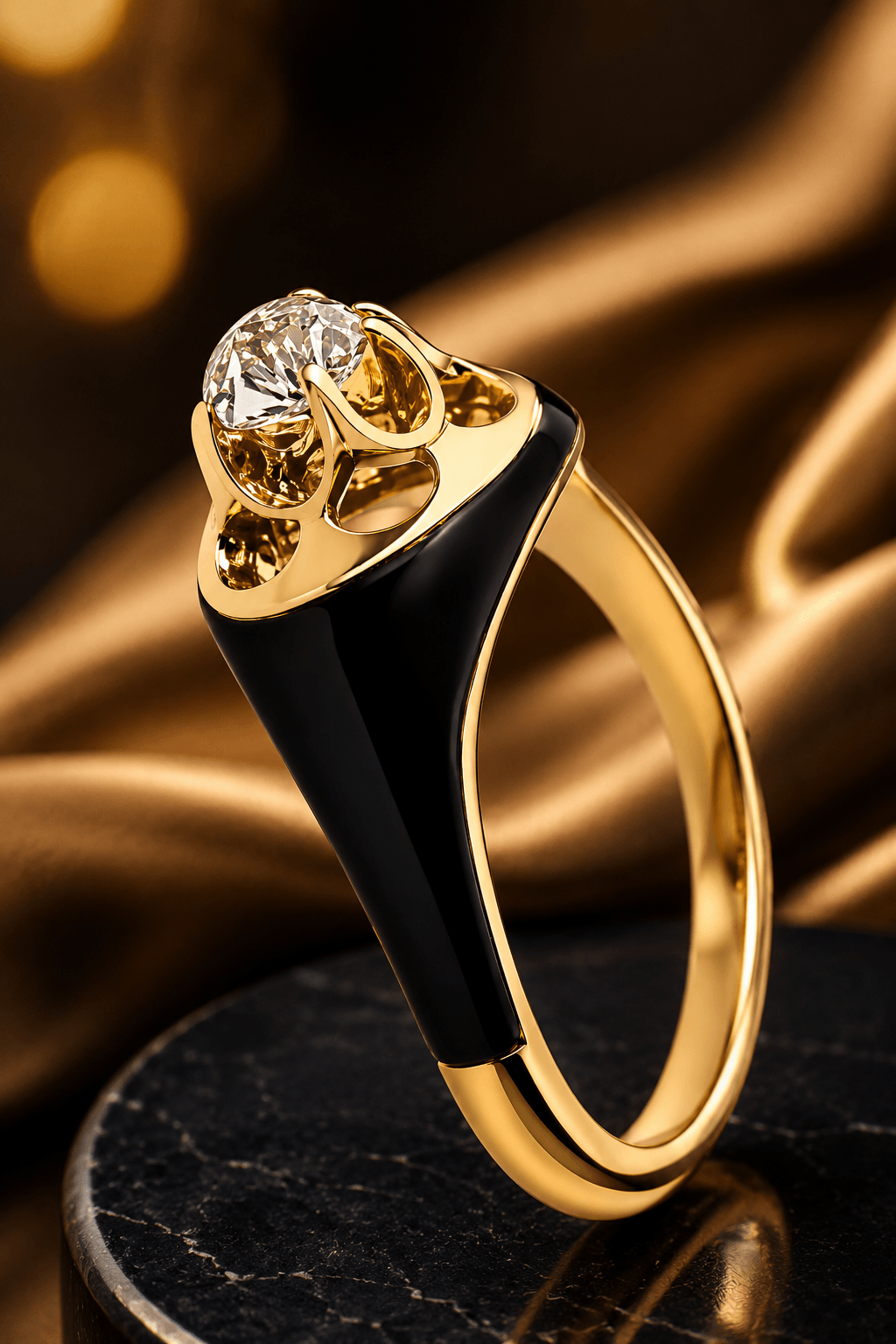 Designer Enamel Gold Jewellery